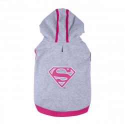 Dog Sweatshirt Superman XXS Grå